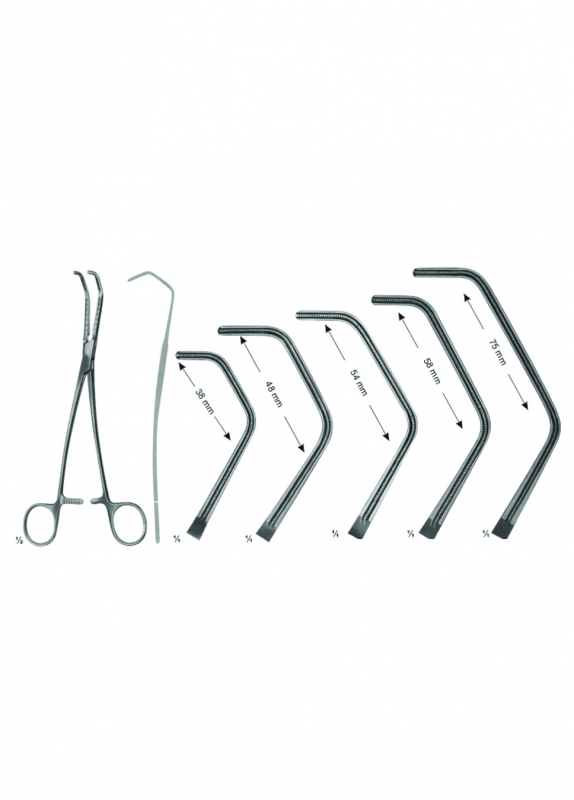 Atraumata Vena-Cava Clamps And Tangential Occluasion Clamps